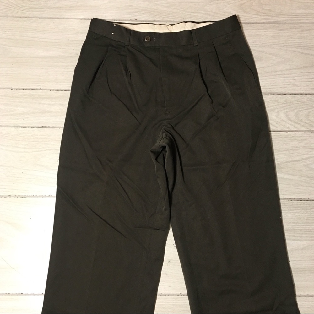 Mens Dress Pants 34x34 Barrington Pleated